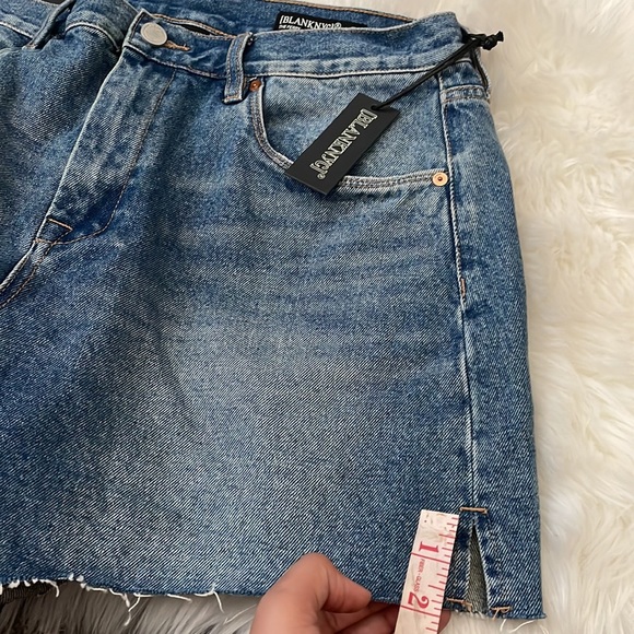 BlankNYC Mom Denim Shorts - Picture 8 of 9